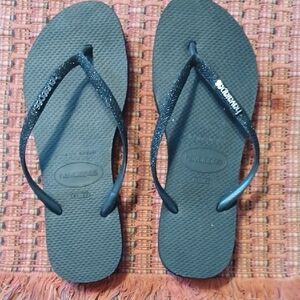 Havaianas Women's Black Sandals